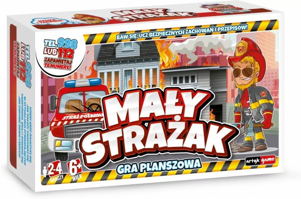 Mały Strażak wersja podróżna ARTYK - tantis.pl