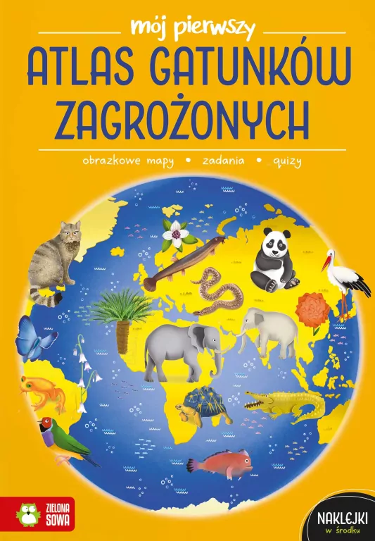 Mój pierwszy atlas gatunków zagrożonych - tantis.pl