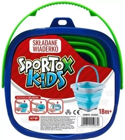 Składane wiaderko. Sportox Kids - tantis.pl