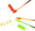 Długopisy żelowe fluo 12 kolorów KIDEA - tantis.pl