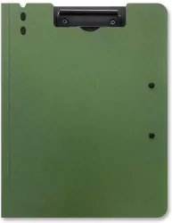 Deska z dwoma klipami. Oliwkowa