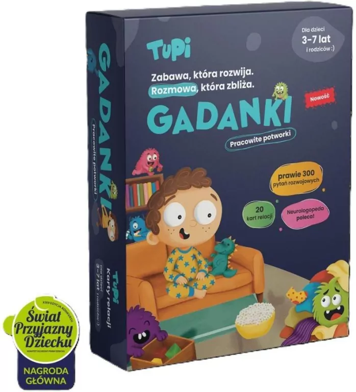 Gadanki - karty relacji - Pracowite Potworki - tantis.pl
