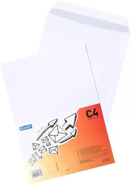 Hamlein. Koperta C4, białe, 50 sztuk - tantis.pl