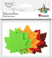 Filcowe liście klonu 50x60mm 6szt - tantis.pl