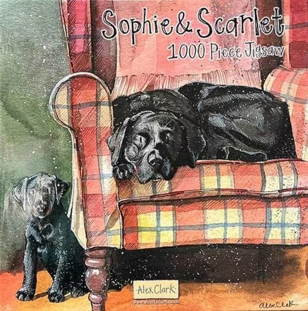 Puzzle 1000 J08 Psy Sophie&Scarlett - tantis.pl