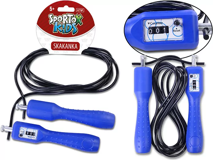 Skakanka z licznikiem Sportox Kids - tantis.pl