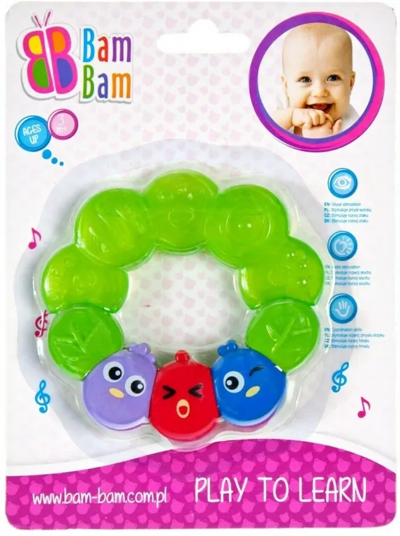 Gryzak dla dzieci ptaszki. Bam-Bam - tantis.pl
