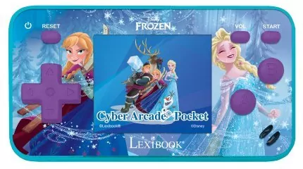 Przenośna konsola dla dzieci 150 gier. Kraina lodu - tantis.pl