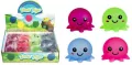 Gniotek antystresowy Ośmiornica uśmiechnięta 2000052 p12 mix cena za 1 szt - tantis.pl