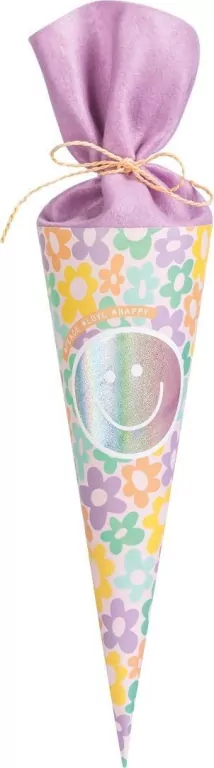 Rożek tyta pierwszoklasisty Happy Hippie 35cm - tantis.pl