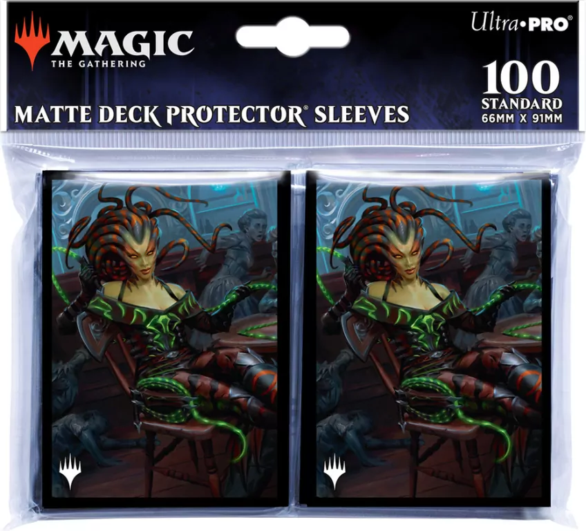 Ultra-Pro: Magic the Gathering - Outlaws of Thunder Junction - Matte Deck Protector Sleeves - Vraska, the Silencer (100 szt.) - tantis.pl