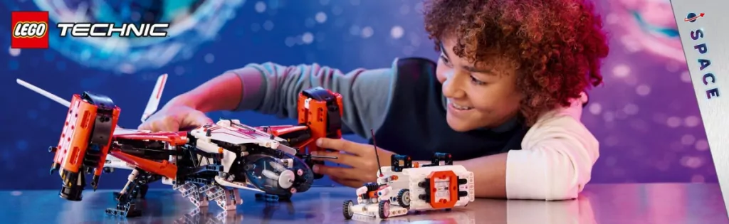 LEGO® Technic. Transportowy statek kosmiczny VTOL LT81. 42181 - tantis.pl