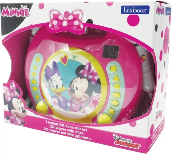 Przenośny odtwarzacz CD Myszka Minnie Lexibook RCDK100MN - tantis.pl