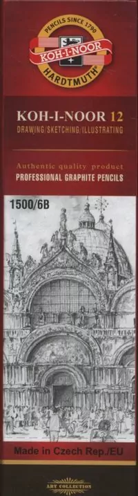 Ołówek grafitowy 1500/6B - tantis.pl