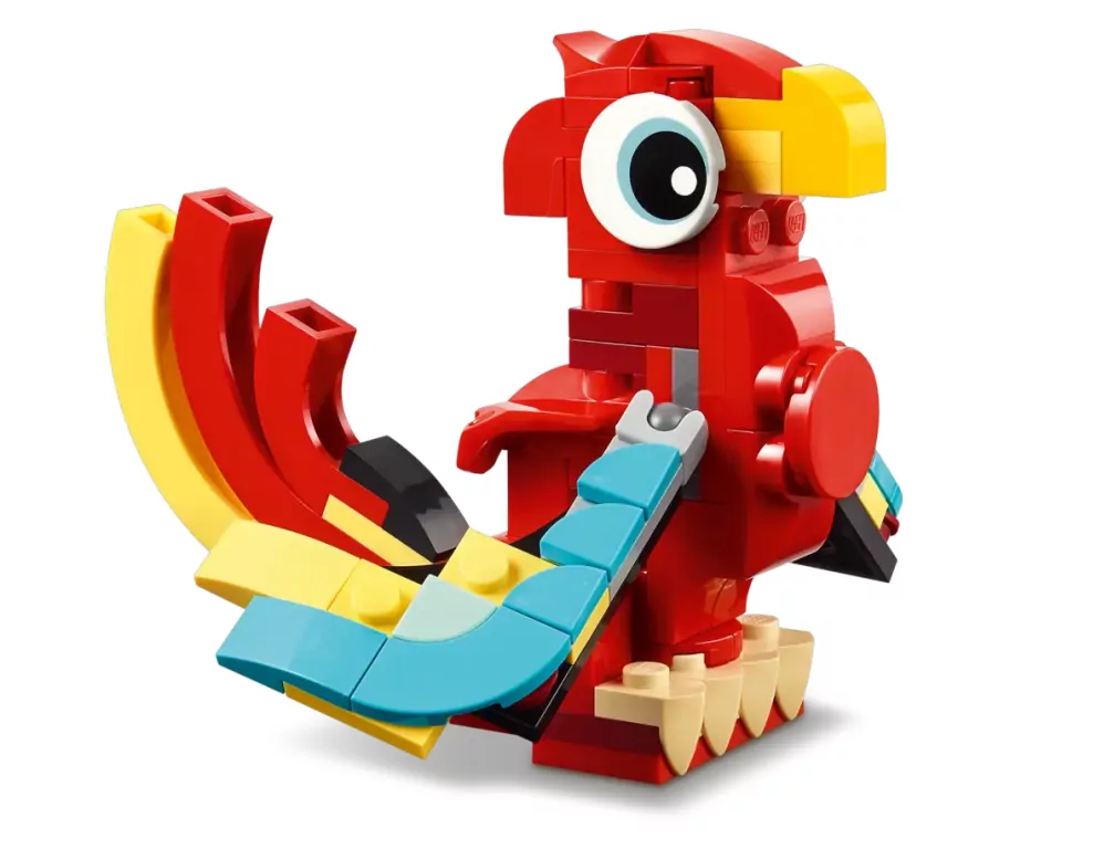 LEGO® Creator. Czerwony smok 31145 - tantis.pl