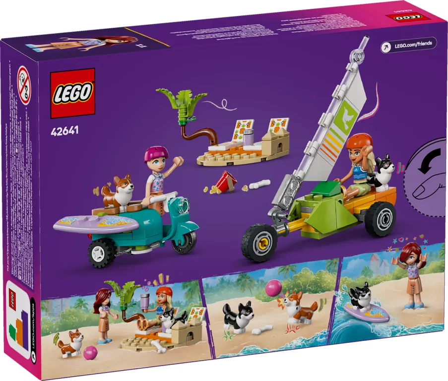 LEGO® Freinds. Przygoda z surfującymi psami - tantis.pl