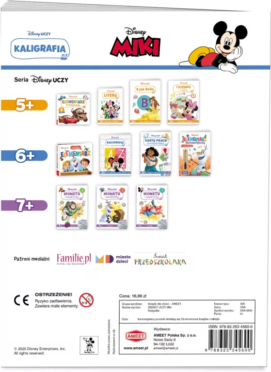 Miki. Kaligrafia. UKA-9304 - tantis.pl