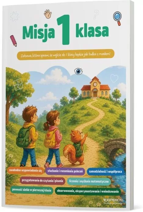 Misja 1 klasa. Zabawa, która sprawi, że wejście... - tantis.pl