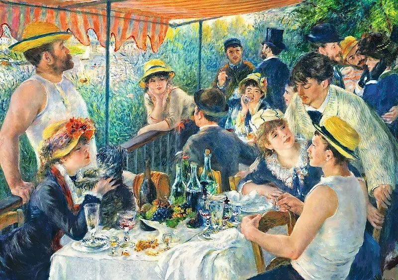 Śniadanie wioślarzy. Art Collection. Puzzle 1000. 10499 Trefl - tantis.pl