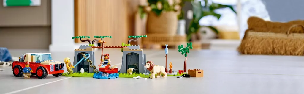 LEGO® City. Terenówka ratowników dzikich zwierząt. 60301 - tantis.pl