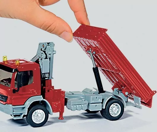 MercedesAtego z dźwigiem obrot. Siku Super - tantis.pl