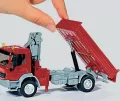MercedesAtego z dźwigiem obrot. Siku Super - tantis.pl
