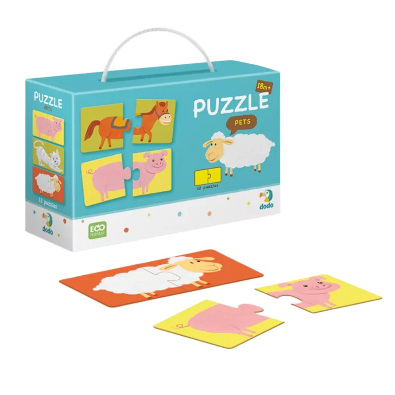 Puzzle Duo. Zwierzęta - tantis.pl