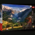 Trefl. Puzzle 1000. Dolina Lauterbrunnen - tantis.pl