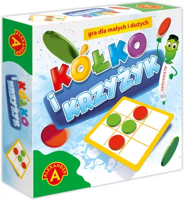 Kółko i Krzyżyk. Gra dla małych i dużych