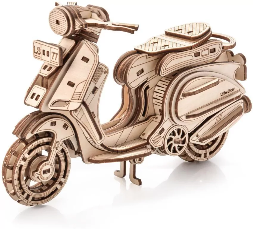 Puzzle drewniane 3D - Skuter Sting - tantis.pl