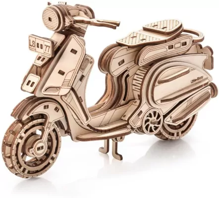 Puzzle drewniane 3D - Skuter Sting