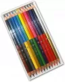 Kredki ołówkowe dwustronne. 24 kolory - tantis.pl