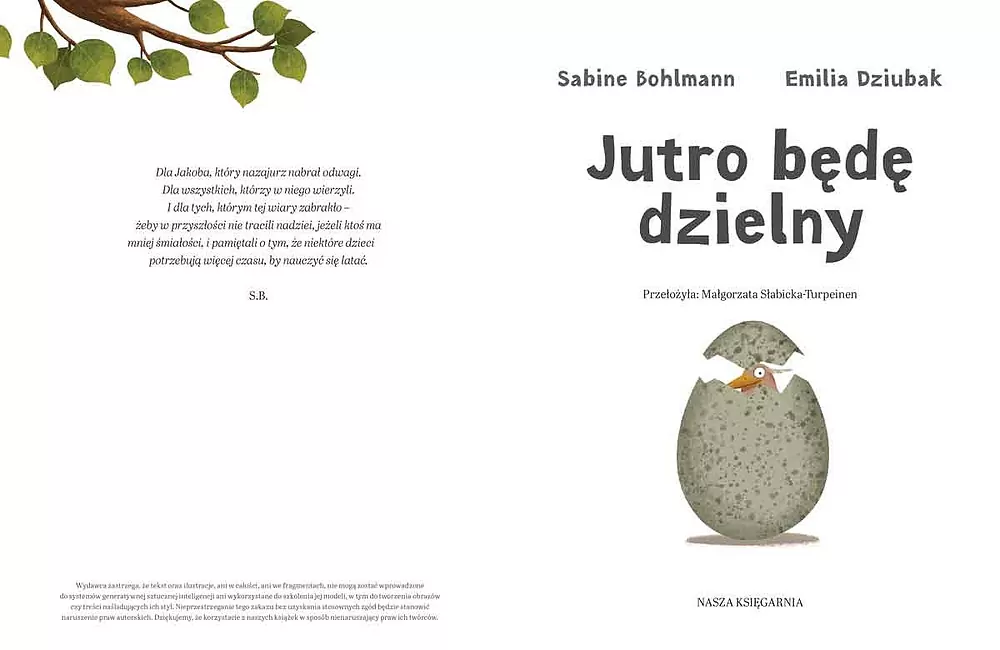 Jutro będę dzielny - tantis.pl
