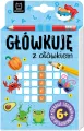Główkuję z ołówkiem 6+. Książeczka niebieska - tantis.pl