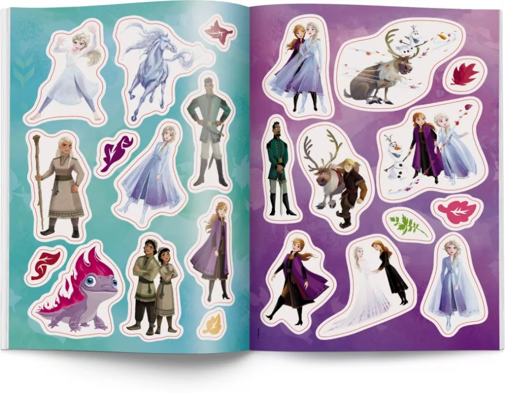 Najklejam i koloruję. Kraina Lodu - tantis.pl