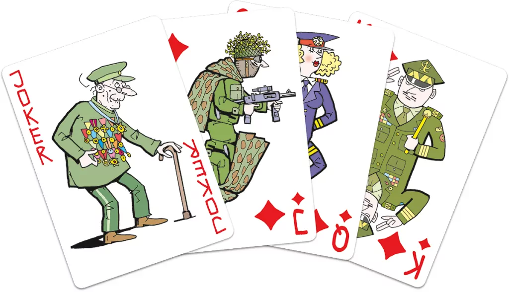 Gra w wojnę: Karty do gry - tantis.pl