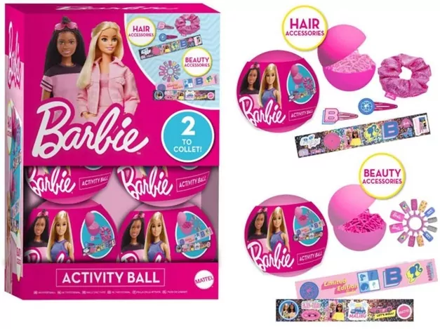 BARBIE Surprise kula z akc.d/włosów 99-0162 - tantis.pl