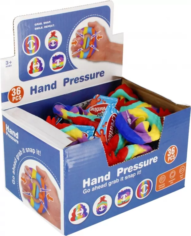 GNIOTEK KSZTALTY ANTYSTRES 8CM MIX MC D36/1080 - tantis.pl