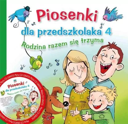 Rodzina razem. Piosenki dla przedszkolaka 4 - tantis.pl