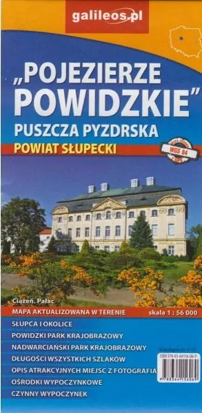 Mapa dla aktywnych. Pojezierze Powidzkie - tantis.pl
