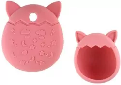 Etui case na Tamagotchi silikonowy pudrowy róż