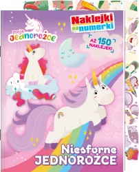 Moje Jednorożce. Naklejki na numerki cz.2 Niesforne jednorożce