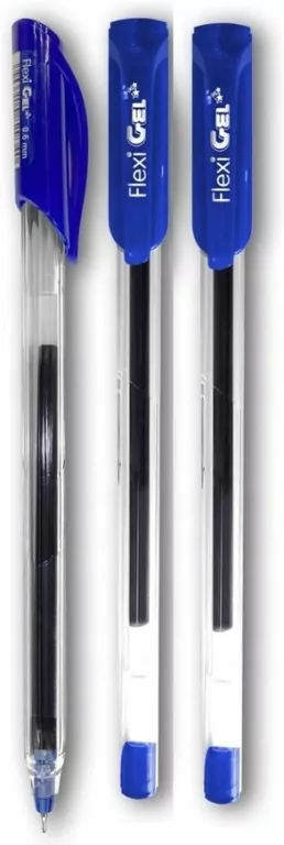 Długopis żelowy Flexi Gel PENMATE niebieski 3 szt. - tantis.pl