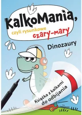 Kalkomania. Dinozaury
