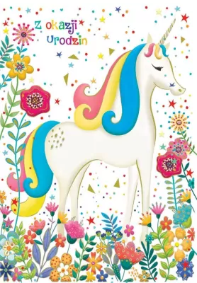 Kartka okolicznościowa. Urodziny