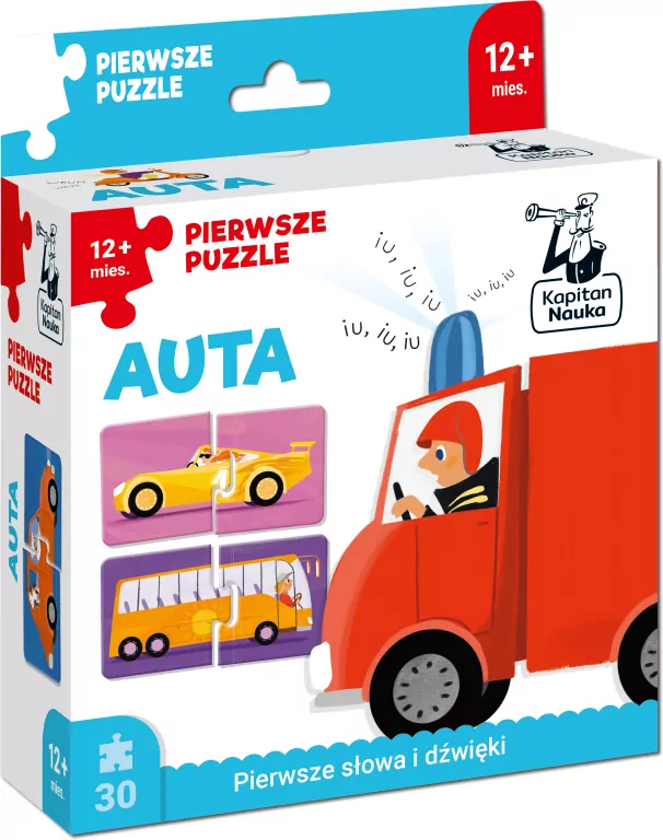 Kapitan Nauka. Auta. Pierwsze puzzle - tantis.pl