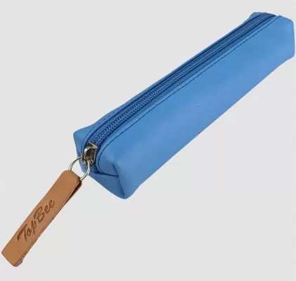 Piórnik mini prostokąt. Fiolet Blue