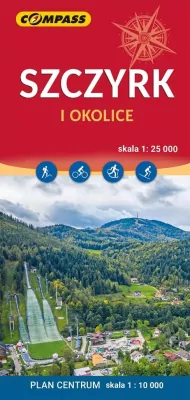Mapa - Szczyrk i okolice 1:25 000