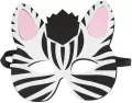 Filcowa maska zwierzątka Zebra - tantis.pl