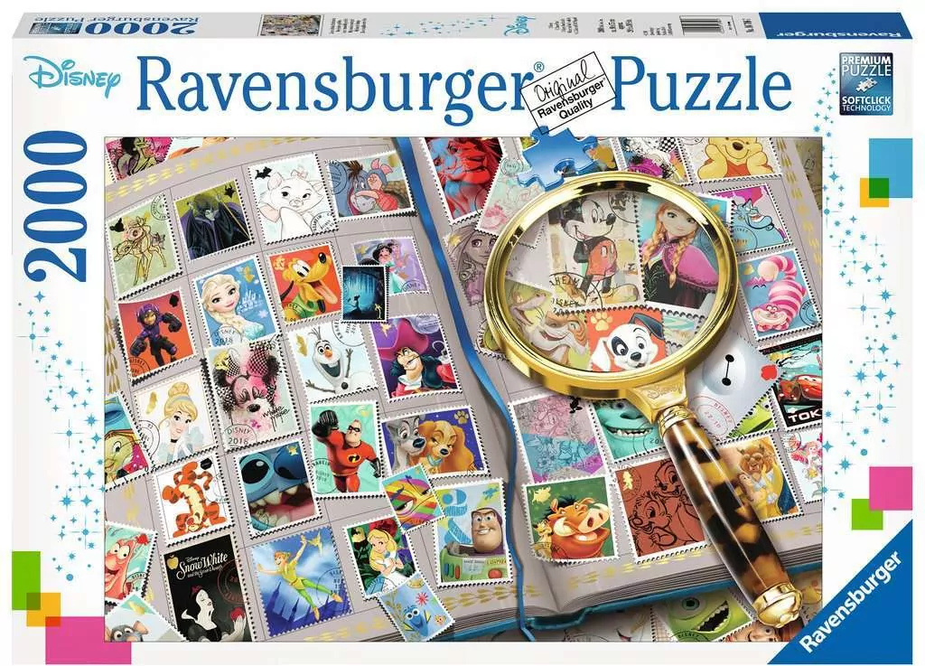 Puzzle 2000. Ulubione znaczki - tantis.pl